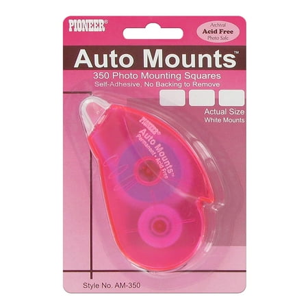 UPC: 0023602620759 | Pioneer Photo Albums Auto Mounts Mounting Squares Roller for Photos  Scrapbooks  and Paper Crafts  350 Permanent