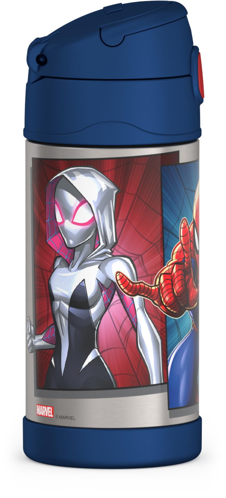 Marvel Comics Spider-Man Character Frames Stainless Steel 12oz Thermos  Funtainer
