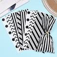 thumbnail image 5 of 100Pcs 4 Styles Rectangle Plastic Candy Bags Cookie Cellophane Bag with Twist Tie Black 270x130x0.1mm 25pcs/style, 5 of 5