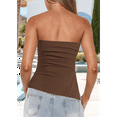 thumbnail image 5 of Summer Fashion Sexy Sleeveless Tank Top Coffee S, 5 of 6