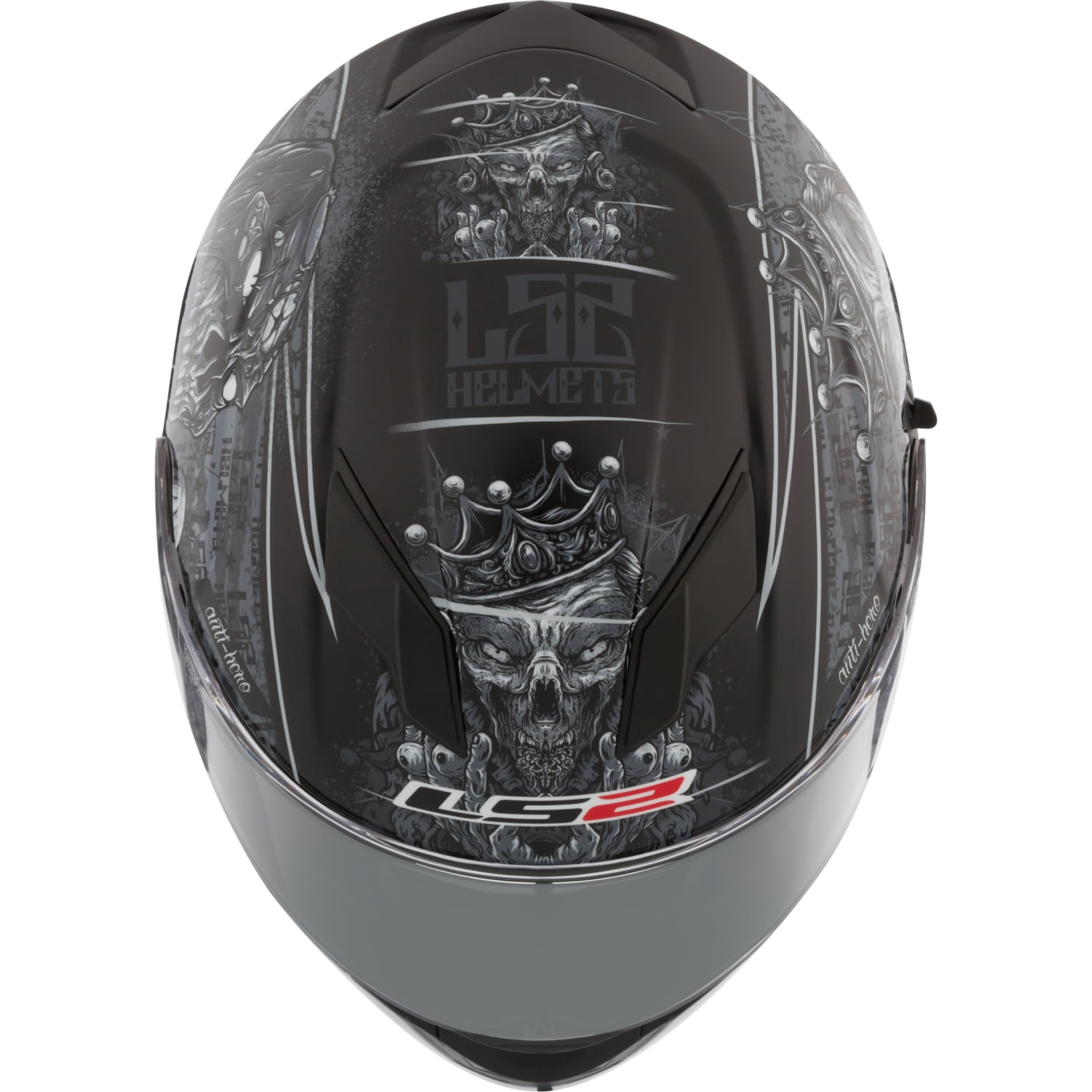 LS2 Stream FF328 Anti-Hero Motorcycle 