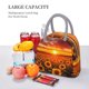 thumbnail image 5 of Fotbe Sunset Golden Sunflower Field Bolsa de Almuerzo con Estampado, Lonchera Aislada, Contenedor de Comida Reutilizable Tipo Cooler a Prueba de Fugas, 5 of 6
