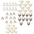 thumbnail image 2 of GUOOL 10-Pcs Window Curtain Track Glider, Shower Curtain Wheel Sliding Rolller Carrier 1-25mm, 2 of 9