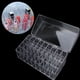 thumbnail image 3 of Estante de almacenamiento organizador de caja de almacenamiento de lápiz labial transparente a prueba de polvo de 36 rejillas, 3 of 11