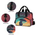 thumbnail image 3 of FORMRS Reusable Lunch Bag for Work School Leakproof Insulated Cooler with Adjustable Shoulder Strap, Astronaut and Sky, 3 of 6