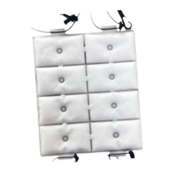 Almohadilla de enfriamiento corporal, chaleco frío ligero para correr, ciclismo, mochila, asiento, camping 26x23cm