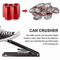 thumbnail image 5 of Heavy Duty Can Crusher, 16oz Metal Can Crusher Heavy Duty Smasher Foot - Recycling Tool for Aluminum Seltzer Soda Beer Cans, 5 of 5