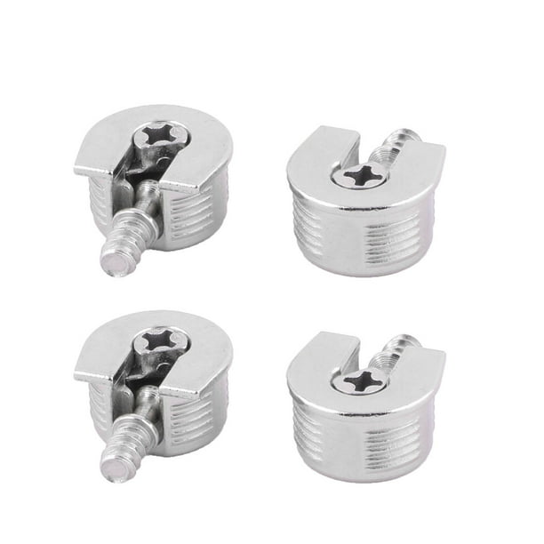 Home Furniture Metal Halfround Shape Screw in Type Shelf Holder Pin 4