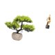 thumbnail image 5 of Árbol bonsái artificial,Árbol bonsái artificial para decoración de escritorio de interior y hogar,Estatua de arte abstracto,Estatua de arte abstracto Escultura de resina moderna,Colección, 5 of 8