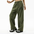 thumbnail image 5 of Tanming Barrel Sweatpants Plus Size Cargo Pants for Women Straight Leg Sweatpants for Women Women's Plus Size Pants Women Pants Casual Work Womens Cargo Work Pants, 5 of 7