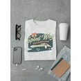 thumbnail image 3 of Speedway Classic - Retro Racing Car Graphic Men's T-shirt, 3 of 4