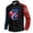 Black, variant on 250 Anniversary USA Mens Buttons Down Shirt Long Sleeve 4th of July Shirts Casual Patriotic Usa Flag Graphic Lapel Soft Tops