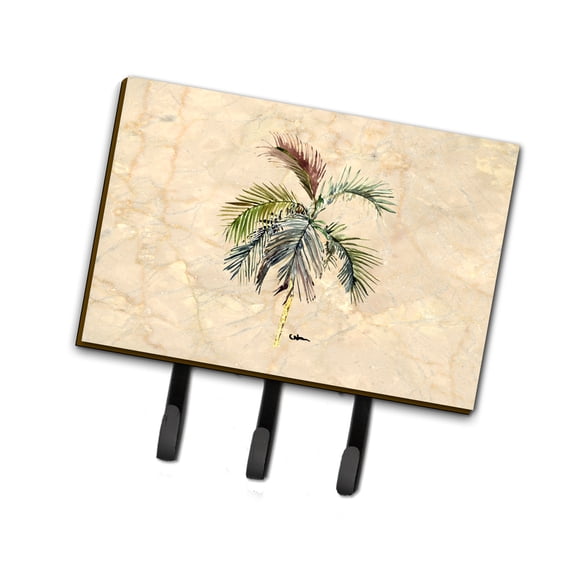 Carolines Treasures 8483TH68 Palm Tree Leash or Key Holder Triple Hook multicolor