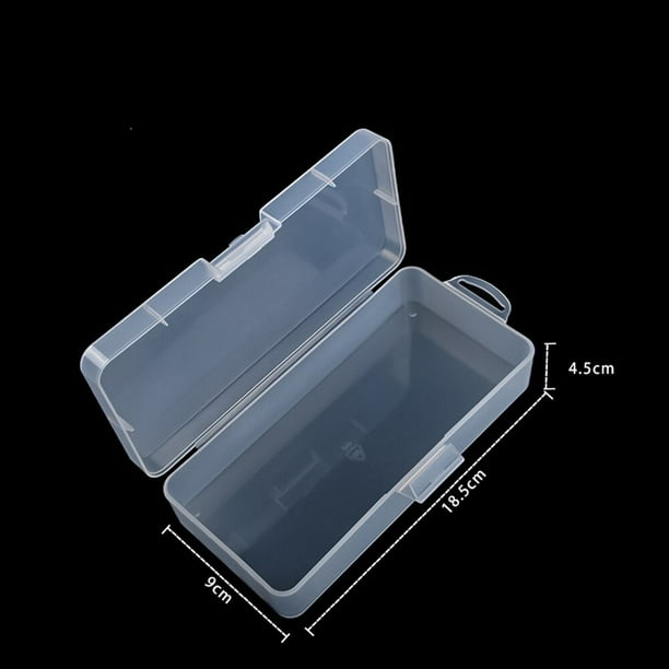 Top Selling Transparent Plastic Storage Box Clear Square Multipurpose Display Case Plastic Jewelry Storage Boxes Multiple Sizes Gao Jinjia LED