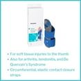 thumbnail image 2 of McKesson Thumb Spica Splint, Fits Right Hand - Size Small/Medium, 1 Ct, 2 of 10