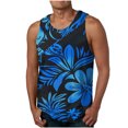 thumbnail image 2 of Camiseta sin mangas de cuello redondo para hombre, ropa deportiva para el hogar, pijamas, camiseta de color liso, blusa deportiva, blusa de poliéster para hombre, 2 of 5