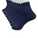 thumbnail image 1 of Calcetines 10 pares de medias cortas de seda elásticas finas para hombre y mujer, 1 of 5