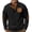 Black, variant on Mens Sweatshirt Male Fashion Casual Relaxed Comfortable Long Sleeve Hoodie Sweatshirt Mens Hoodies Pullover Navy L