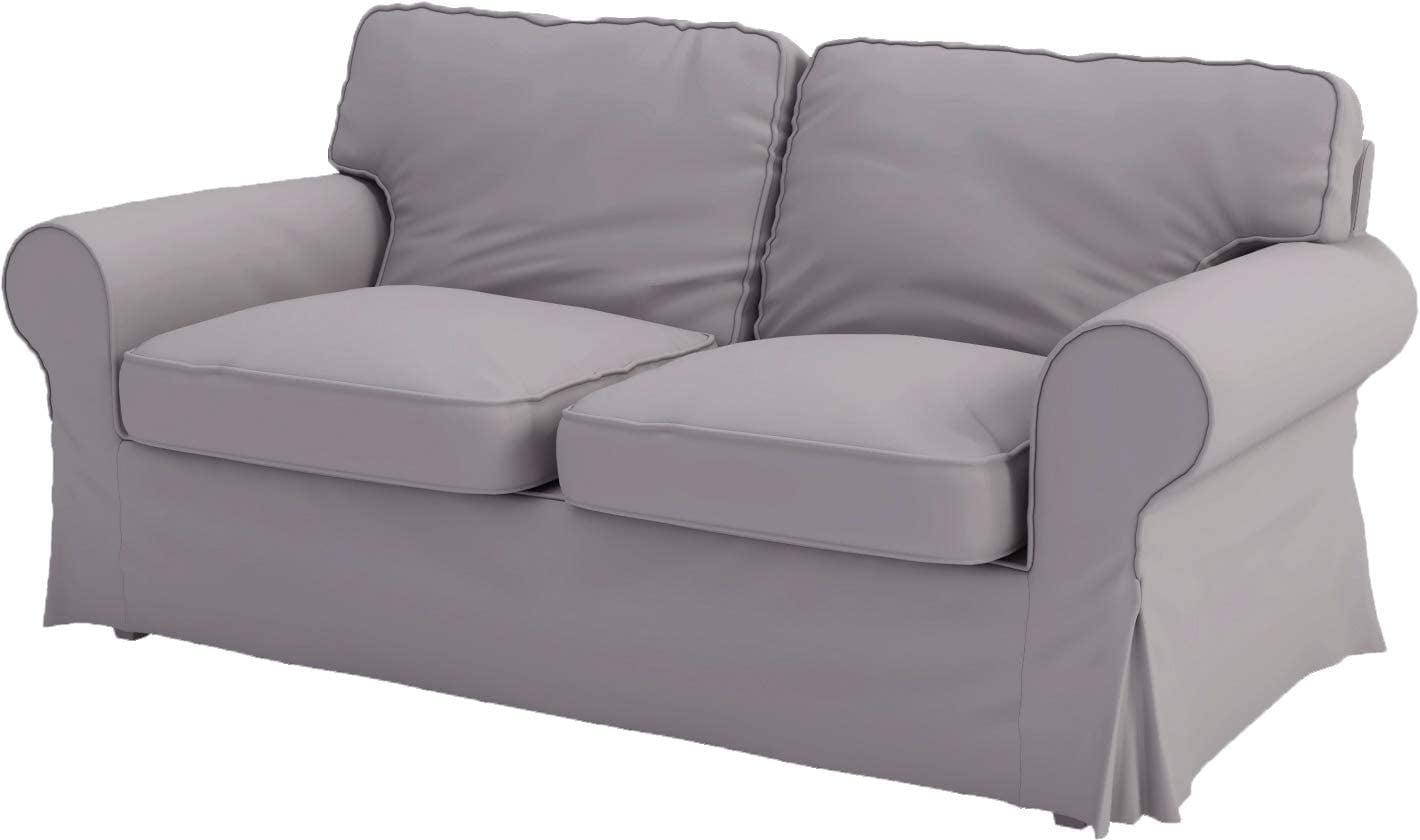 Vijfde potlood meesterwerk CQQYH Heavy Cotton Ektorp Sofa Cover Replacement is Made Compatible for IKEA  Ektorp Sofa Loveseat (Light Gray Loveseat) - Walmart.com