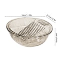 thumbnail image 3 of Fwttom Household Large Plastic Basin Net Red Laundry Basin with Rubbing Board Multifunctional Laundry Bucket Washing Clothes Large Basin, 3 of 6