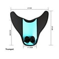 thumbnail image 3 of Tiweut Children Swimming Fins Training Flipper Mermaid Swim Fin Swimming Foot Flipper Diving Feet Tail Monofin Pool, 3 of 4
