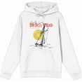 thumbnail image 2 of Amalfi Coast Beach Club Adult White Long Sleeve Hoodie-XS, 2 of 3