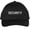 Black With White Text, variant on SECURITY Lightweight Twill Snapback Cap Structured Uniform Guard Agent Adjustable Hat (BlackWithGoldText)