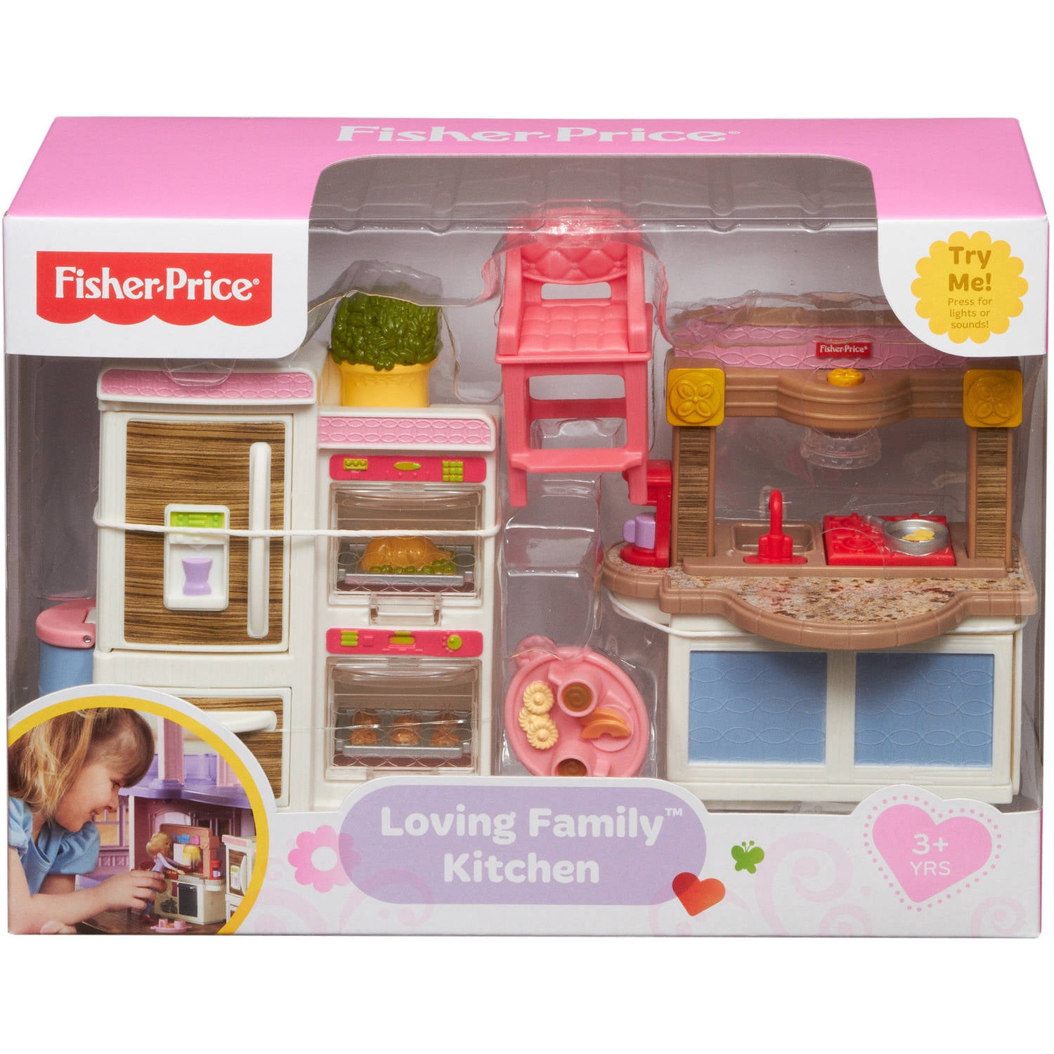Fisher Price Loving Family Kitchen Walmart for The Most Stylish  Fisher Price Loving Family Kitchen for your Reference