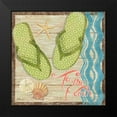 thumbnail image 2 of Brent, Paul 15x15 Black Modern Framed Museum Art Print Titled - Hit the Beach IV, 2 of 5