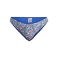 thumbnail image 3 of No Boundaries Women's Floral Mid Waist High Leg Bikini Bottoms, Sizes XXS-XXL, 3 of 5