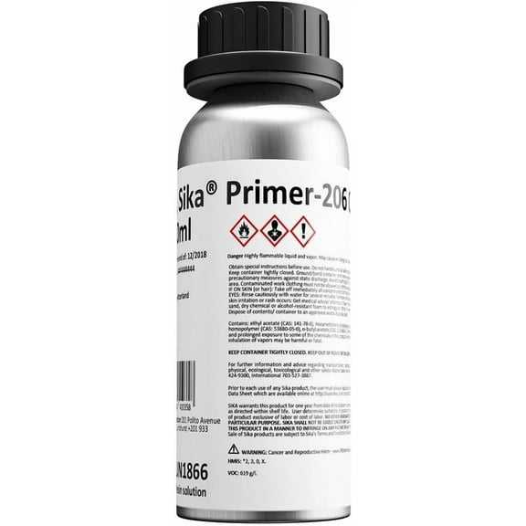 Sika Primer-206 G P Black 250ml Bottle