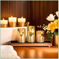thumbnail image 2 of Velas sin llama Lamp NICEME Radiance, paquete de 3, cera auténtica, 2 of 8