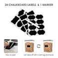 thumbnail image 2 of Airtight Food Storage Containers Set, Vtopmart 24pcs Plastic Kitchen Organization Canisters, Black, 2 of 6