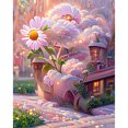 thumbnail image 1 of Pintura de diamante 5D DIY taladro redondo completo Margarita decoración del hogar arte artesanal (V3191) FLhrweasw Nuevo, 1 of 9