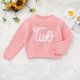 thumbnail image 2 of Jersey IDOPIP para niñas pequeñas, punto rosa con dos bordados, 2 of 6