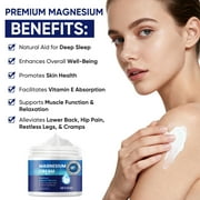 Mooyam Magnesium Cream,Magnesium Lotion Enriched with Lavender, Vitamin E,Improve Sleep Quality,Topical Magnesium Oil Cream for Feet, Legs or Arms 4.23oz
