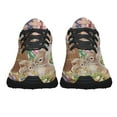 thumbnail image 5 of EaStr Rabbit Bunny He Is Risen EaStr Day American flag Shoes Sneakers Black Size 4, 5 of 7