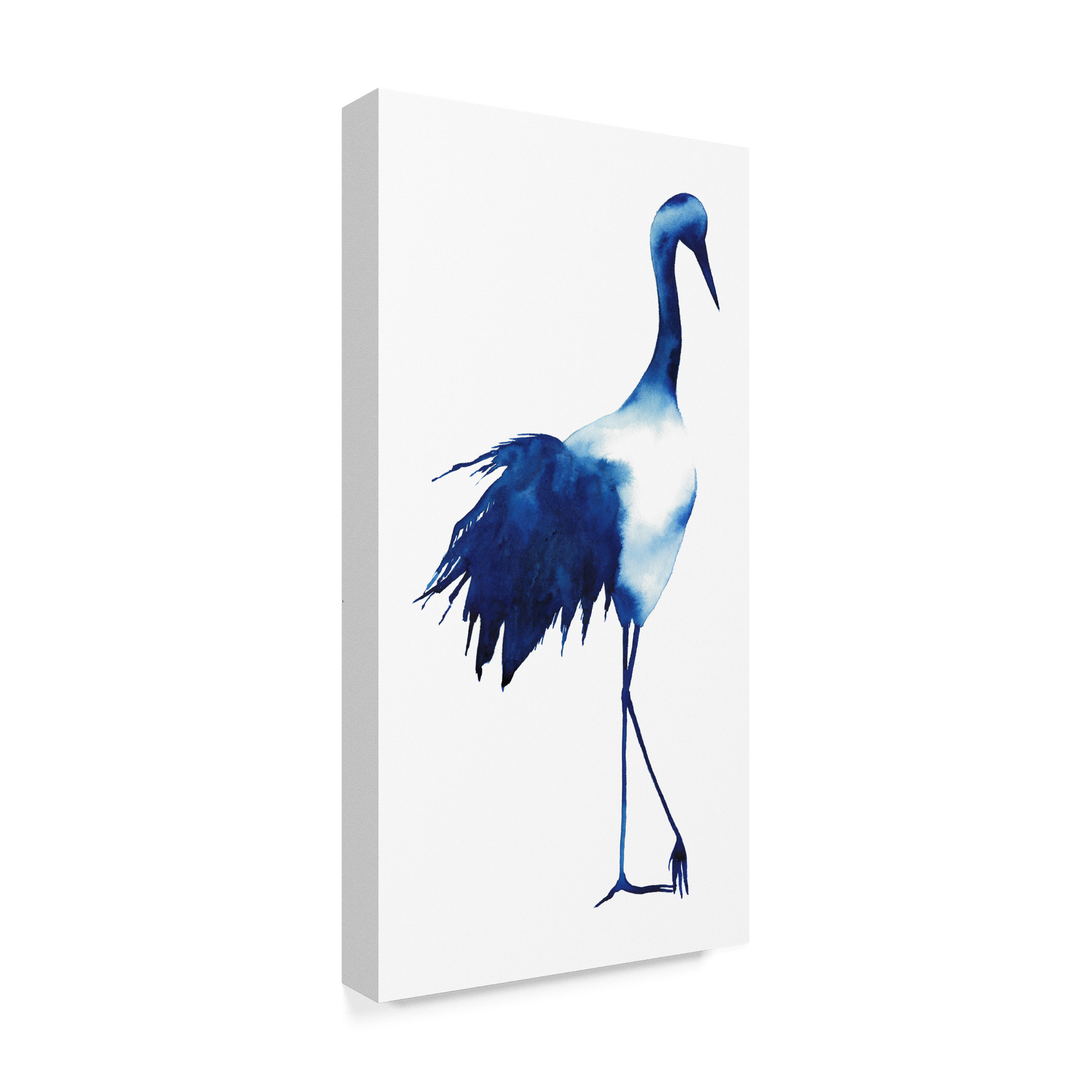 Trademark Fine Art 'Ink Drop Crane I' Canvas Art by Grace Popp