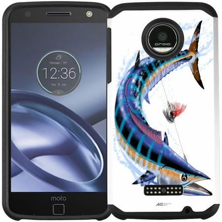 Moto Z Force Case - Armatus Gear (TM) Slim Hybrid Armor Case Protective Phone Cover for Motorola Moto Z Force Droid XT1650M (Best Moto Droid Phone)