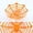 F, variant on Summerween Halloween Candy Bowl, Countertop Platter, Halloween Pumpkin Snack Bowl Stand Series, Sculpted Hand Painted Resin, For Holiday Table Display, Orange, 1 Pack