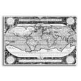 thumbnail image 1 of Epic Art 'Antique World Map' by  Vision Studio, Acrylic Glass Wall Art, 16"x12", 1 of 8