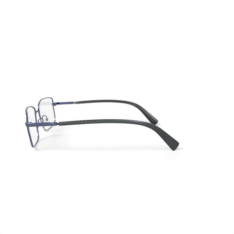 Walmart Men's Eyeglasses, MK10408, Gray, 57-18-140, with Case HSA