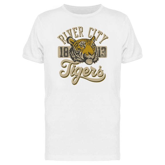 Three Color Retro Tigers Tee Men's -Image by Shutterstock