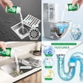 thumbnail image 2 of 2 count Pipe Dredge, Bubble Bombs Drain Cleaner,  Sink and Drain Cleaner, Portable  Cleaning Tool, Super Clog Remover,  Agent for Kitchen Toilet Pipe Dredging, 2 of 6