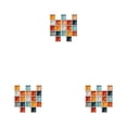 thumbnail image 1 of Monstrate 10 Pieces Mosaic Wall Sticker Room Self-adhesive Accessory Adornment Sticker Scene Tiles Layout Decorations Tile Type4 NO4, 1 of 6