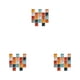 thumbnail image 1 of Naiovety 10 Pieces Mosaic Wall Sticker Household Ornament Layout Sticker Tile Adornment Kitchen 3D Bathroom Scene Self-adhesive Room Type4 NO4, 1 of 6