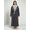 Gray, variant on Robes for Women, PUTUO Hooded Womens Robes, Plush Soft Fluffy Long Robe, Comfy Spa Nightgown Housecoat with Side Pocket, Winter Warm Sleepwear Gift for Women