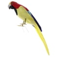 thumbnail image 3 of Simulación de plumas artificiales loro pájaro modelo animal juguete decoración del hogar L Zulema Juguete de loro de simulación, 3 of 8