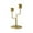 Gold, variant on Candles for Home,Wedding Centerpieces for Tables Candle Stand Modern Structure with Sturdy Base Ideal for Home Decor Dining Table Centerpieces Weddings Events and Gift Giving