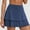 Navy, variant on Women's Athletic Skort High Waisted Tennis Skirt with Built-in Shorts Double Layer Pleats Workout Summer Casual Sports Wear